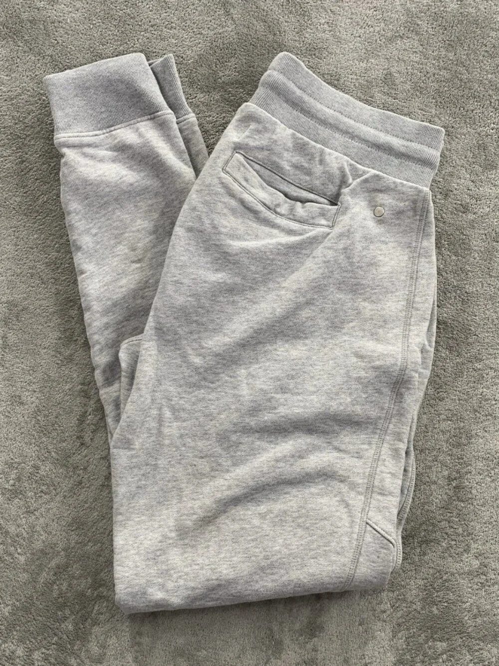 AllSaints Joshua Sweatpants Mens Small Gray Cotton Drawstring Jogger Casual